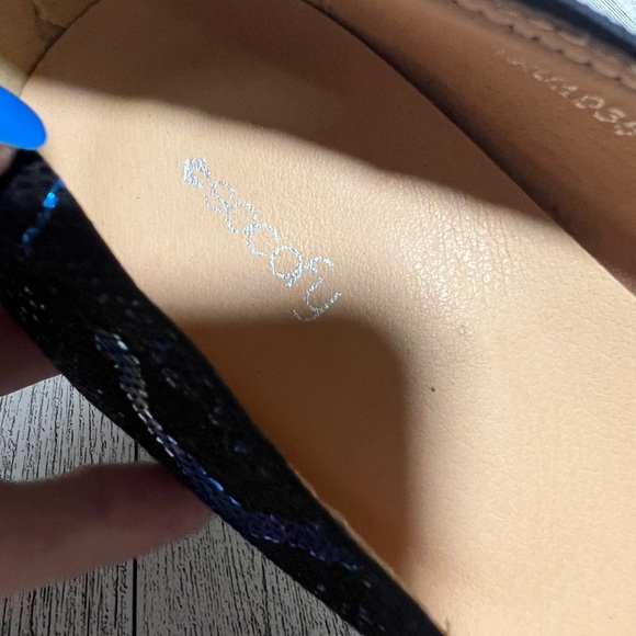 Socofy Leather wearable art shoes pumps size size 36 -5-5.5 - Picture 12 of 15